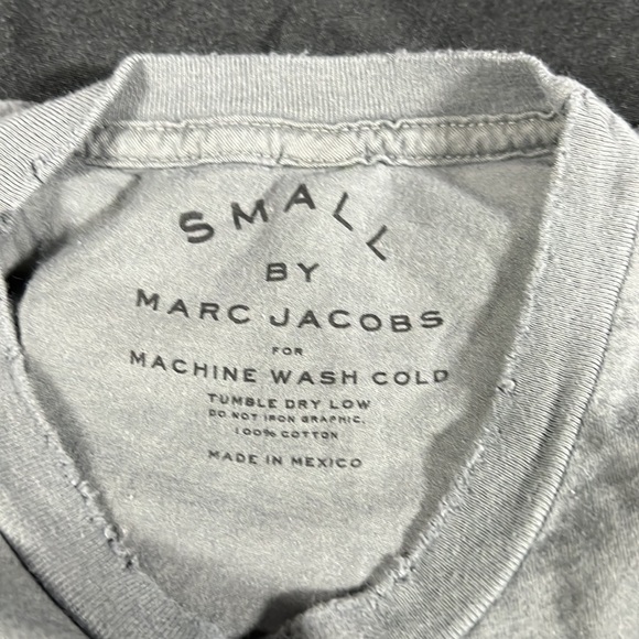 NWT Marc Jacobs distressed surplus tee grey small $40 - Picture 2 of 4